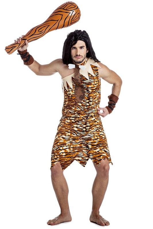 Disfraz de troglodita adulto Kimokawaii