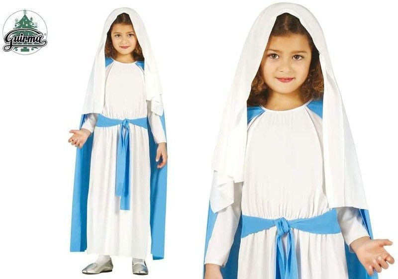 Disfraz de virgen infantil