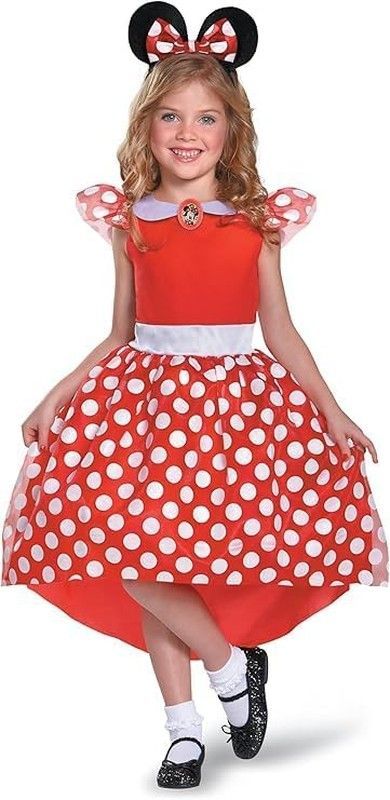 Disfraz Disney Minnie Rojo Classic T: 3-4 Años