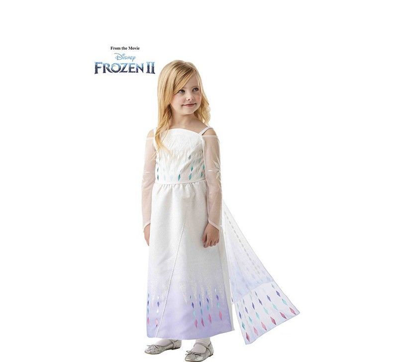 Disfraz Elsa - Frozen Deluxe (9 - 10 Años/140 Cm)