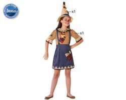 Disfraz espantapájaros niña