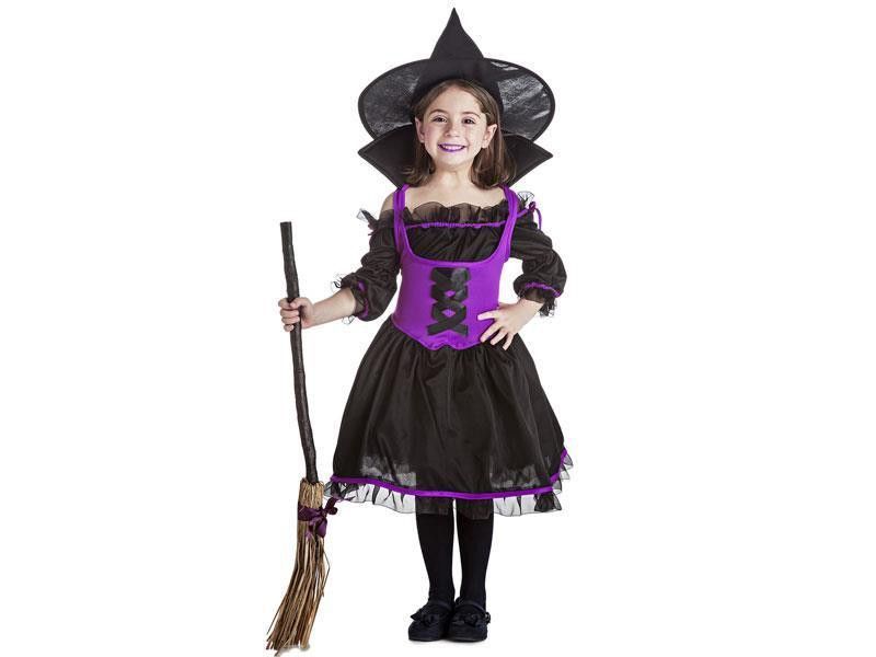 Disfraz infantil bruja Kimokawaii