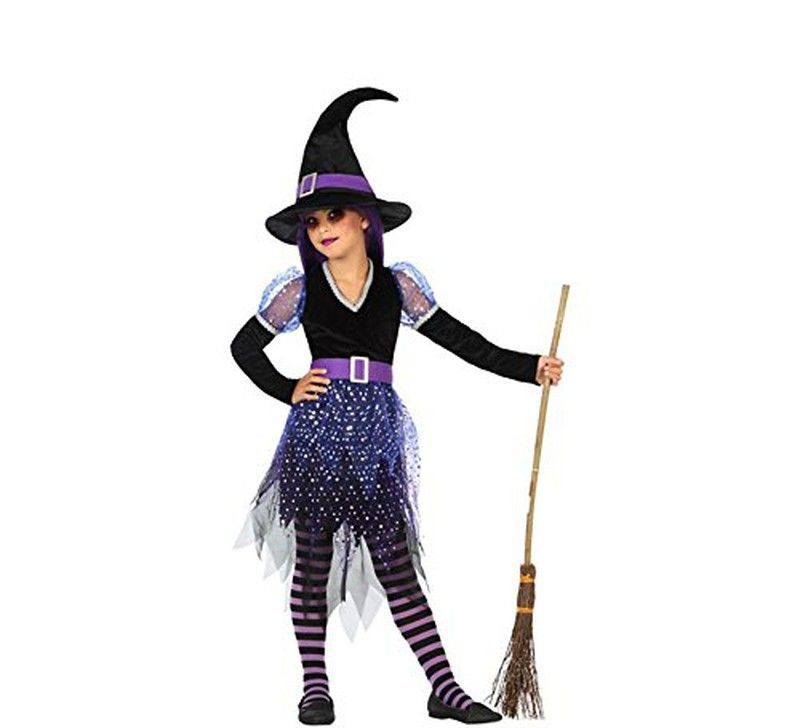 Disfraz infantil de bruja atosa