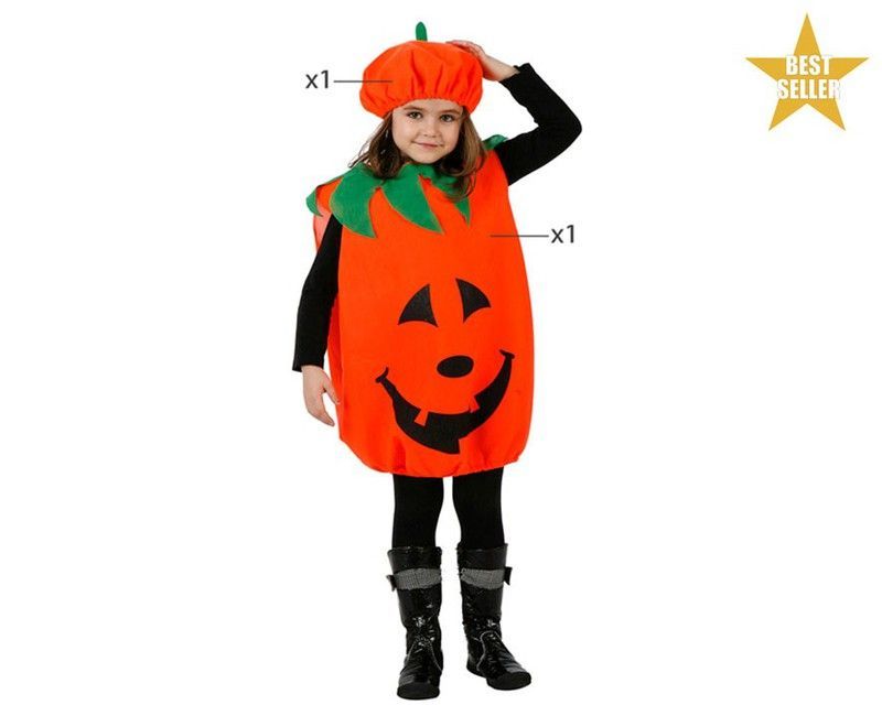 Disfraz infantil de calabaza atosa