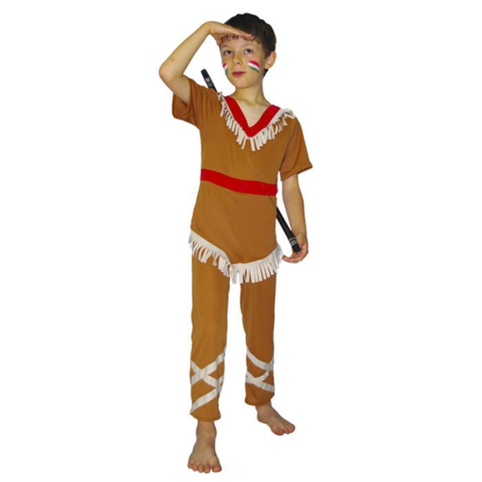 Disfraz Infantil Indio - Talla: 5-7 Años