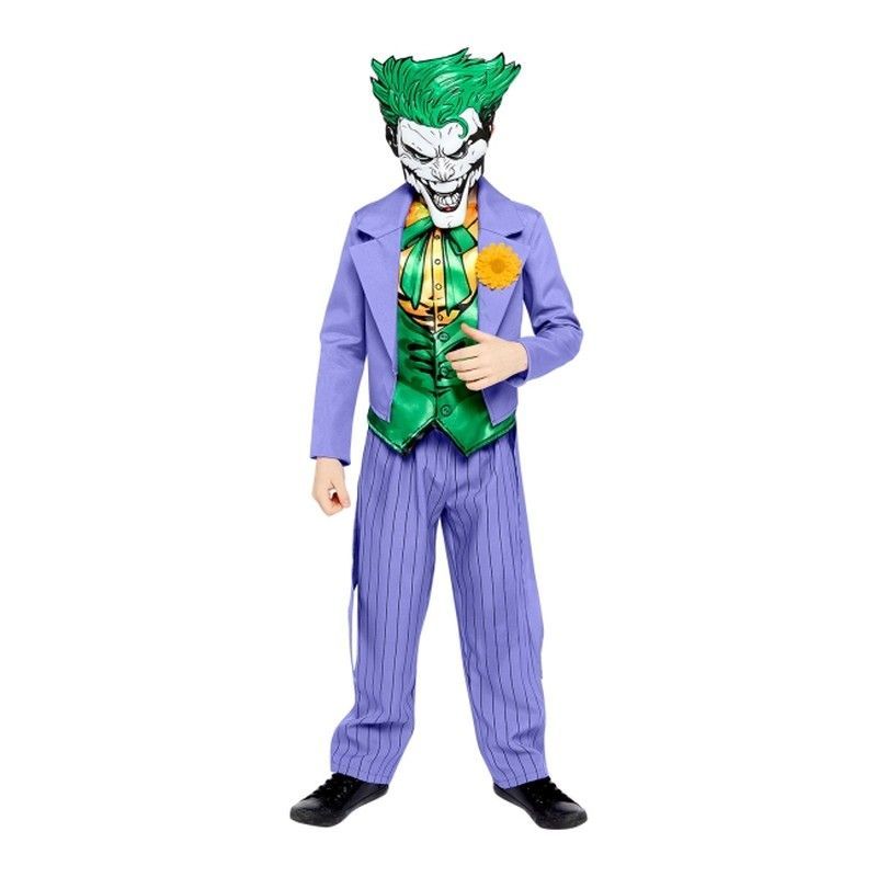 Disfraz Infantil Joker W.b Comic Talla M (8-10 Años)