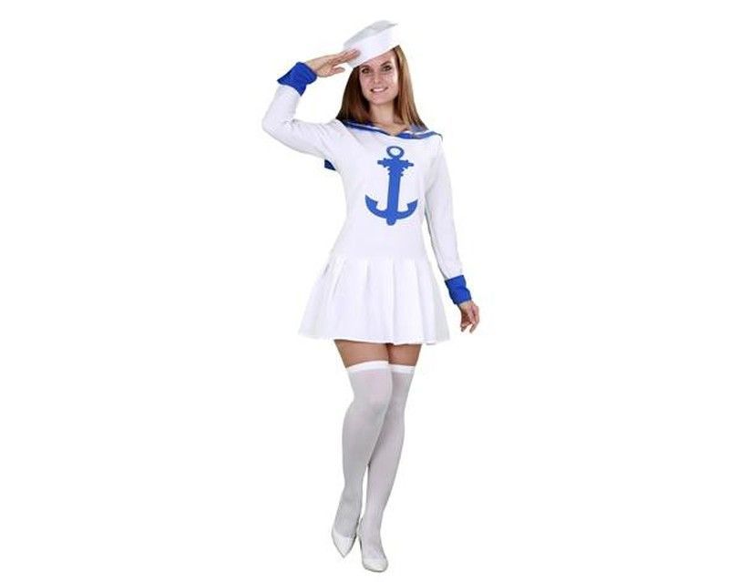 Disfraz marinera talla unica