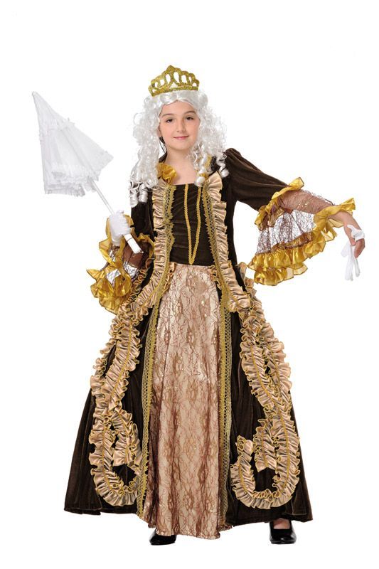 Disfraz Marquesa-cortesana infantil