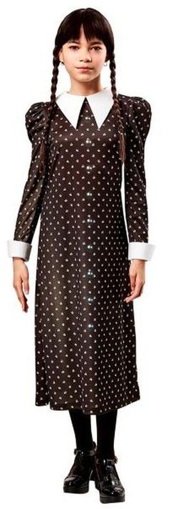 Disfraz Miércoles Addman inf ( licencia oficial)