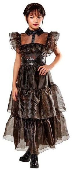 Disfraz Miércoles Addmans de luxe inf( licencia oficial )