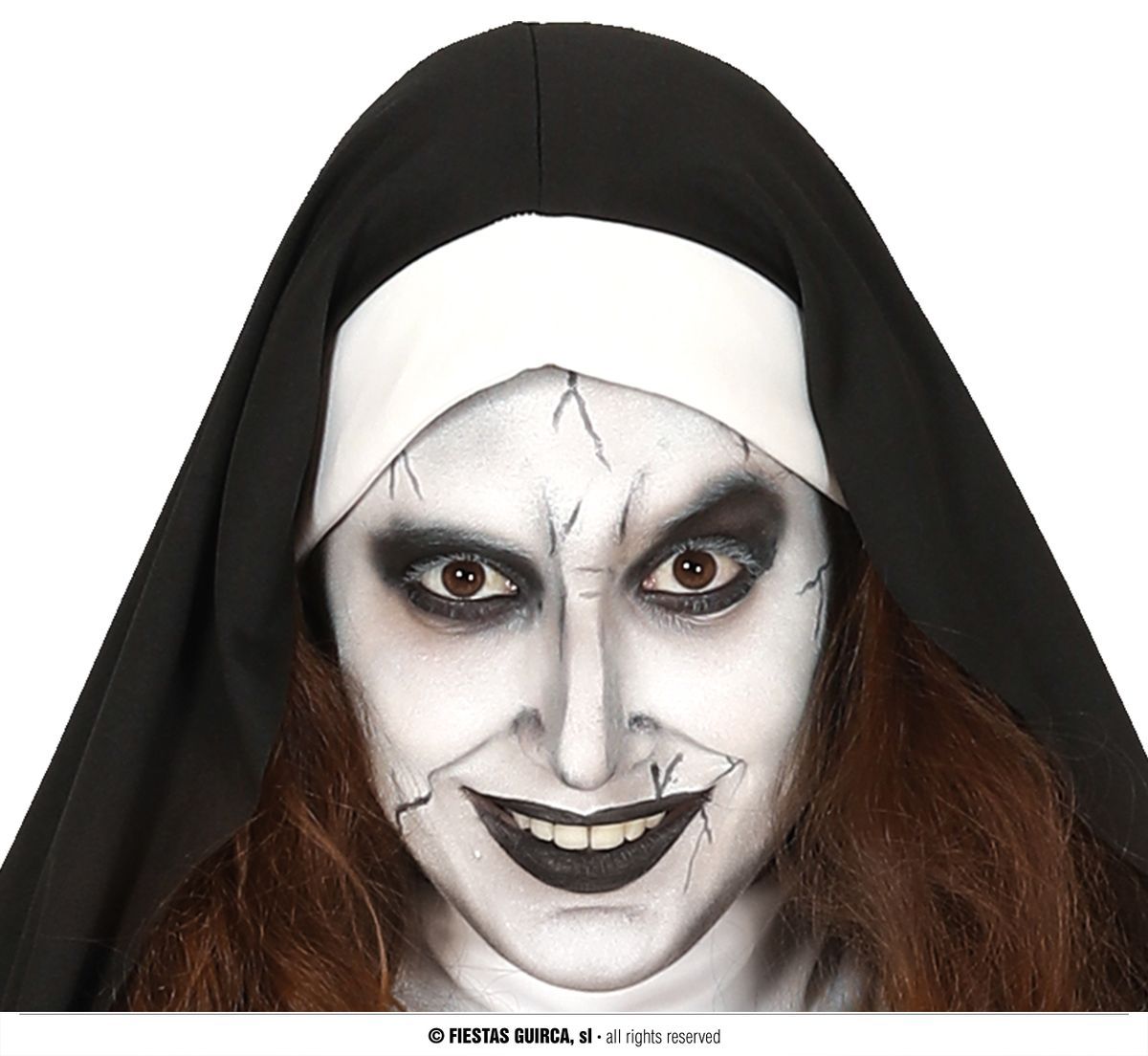 Disfraz monja terror halloween