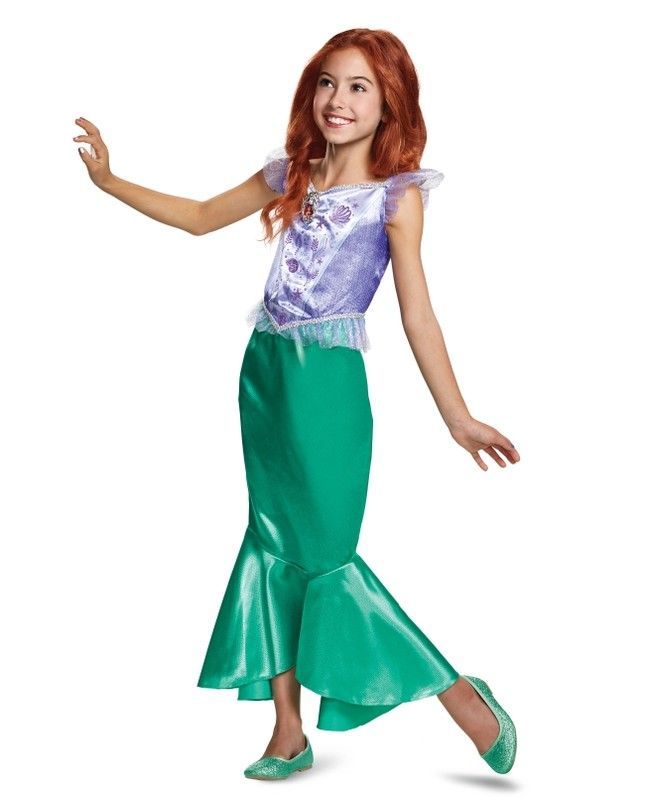 Disfraz Niña Disney Ariel Classic (5-6 Años)