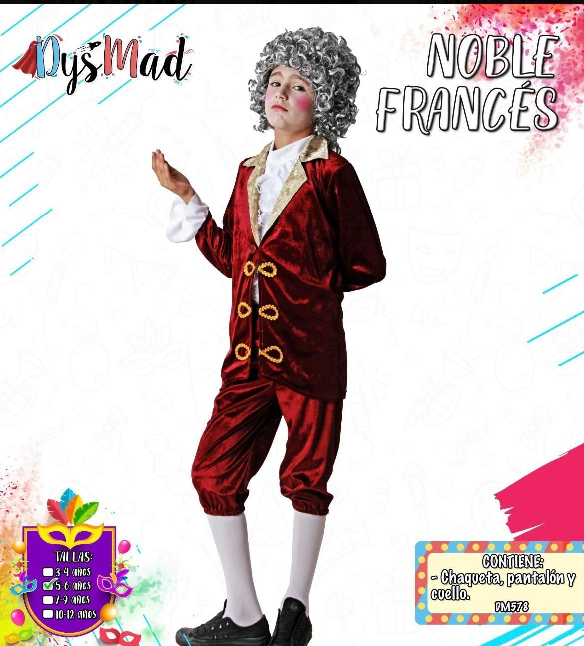 Disfraz Noble Marqués