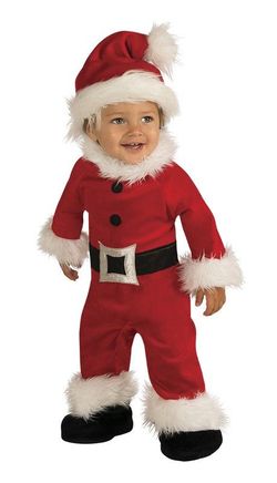 Disfraz papa noel luxe infantil