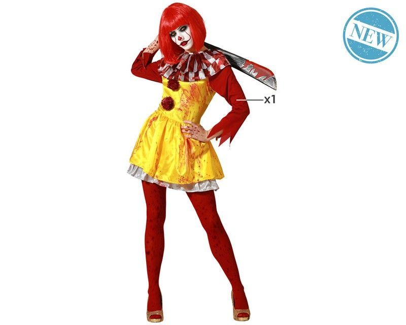 Disfraz payaso mujer halloween