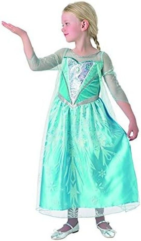 Disfraz Princesa Elsa de lujo Frozen T: L (7-8 Años)