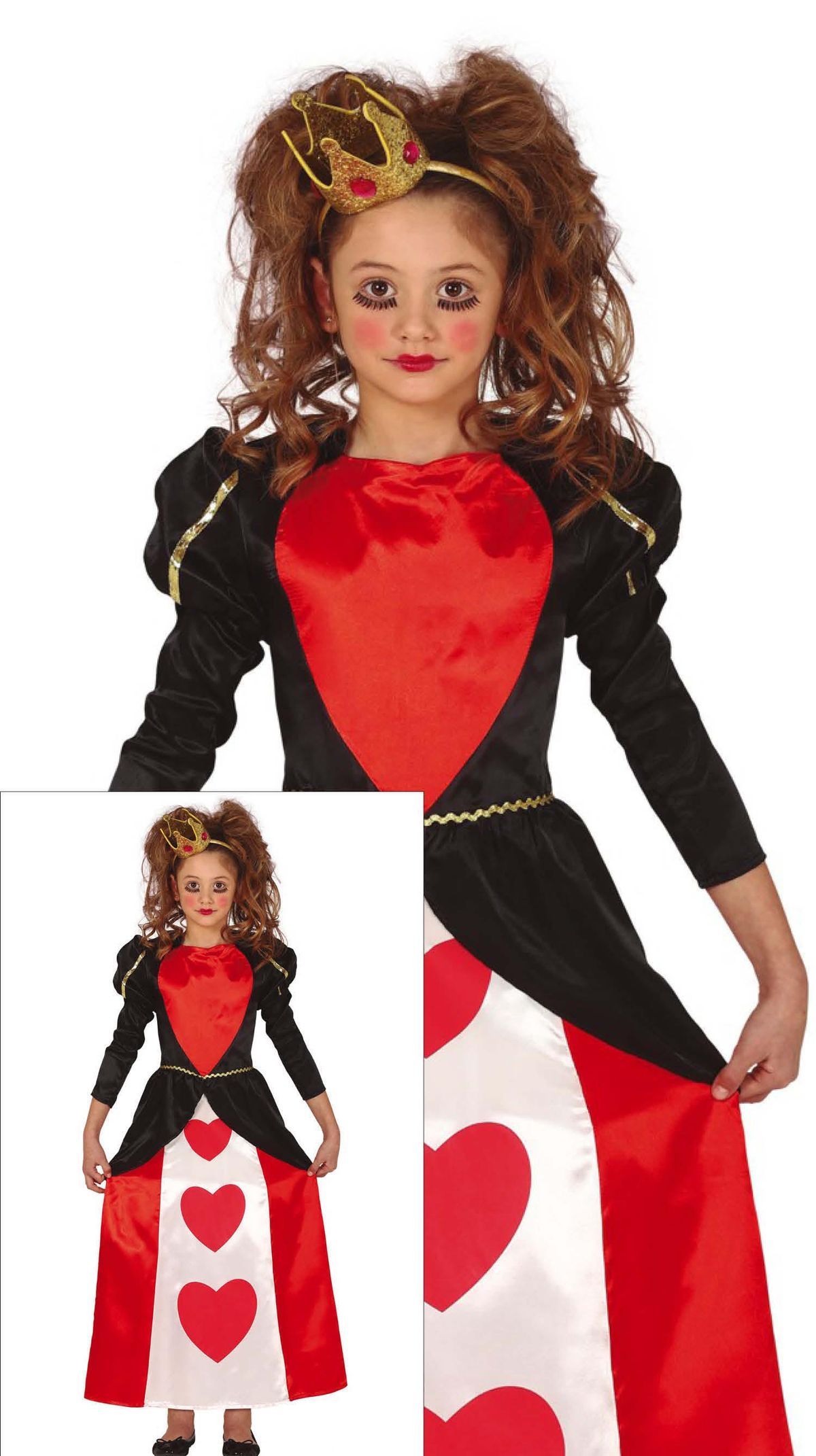 Disfraz Reina de Corazones Infantil