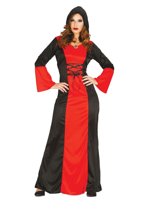Disfraz Sacerdotisa Roja Abaddon - Talla Única (42-44)