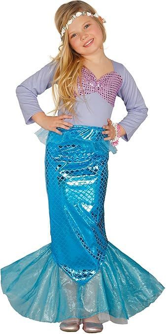 Disfraz Sirena para Niña - Talla (10 a 12 Años)