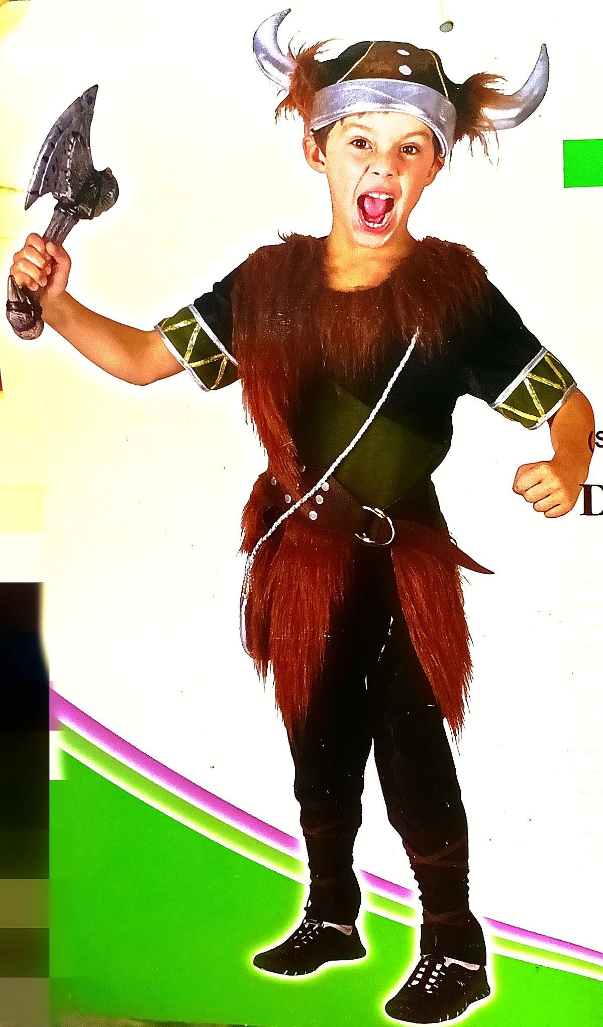 Disfraz Vikingo para Niño - Talla L (10-12 Años)