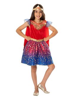 Disfraz wonder woman deluxe infantil