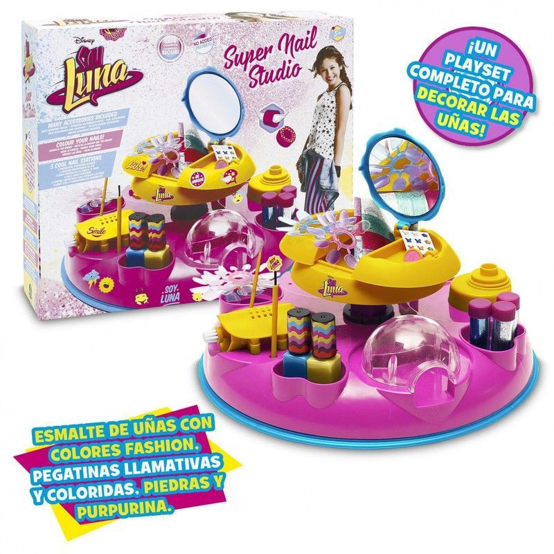 Disney Juego Manicura Estudio de uñas Soy Luna