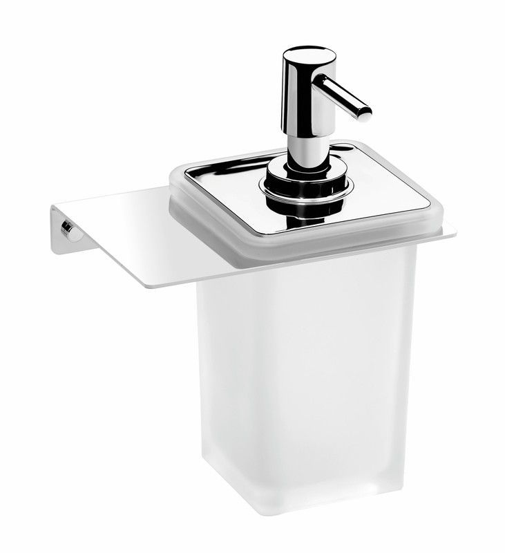 Dispensador de jabon pared Cromo Plexo_99 Pyp