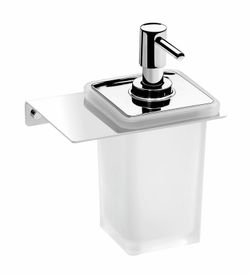 Dispensador de jabon pared Cromo Plexo_99 Pyp