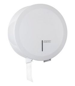 Dispensador de papel higiénico industrial Acero Epoxi Blanco PR2783 Mediclinics