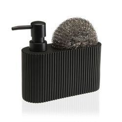 Dispensador para Cocina Rayas color Negro