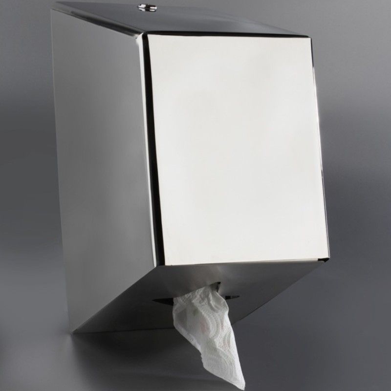 Dispensador secamanos mecha inox