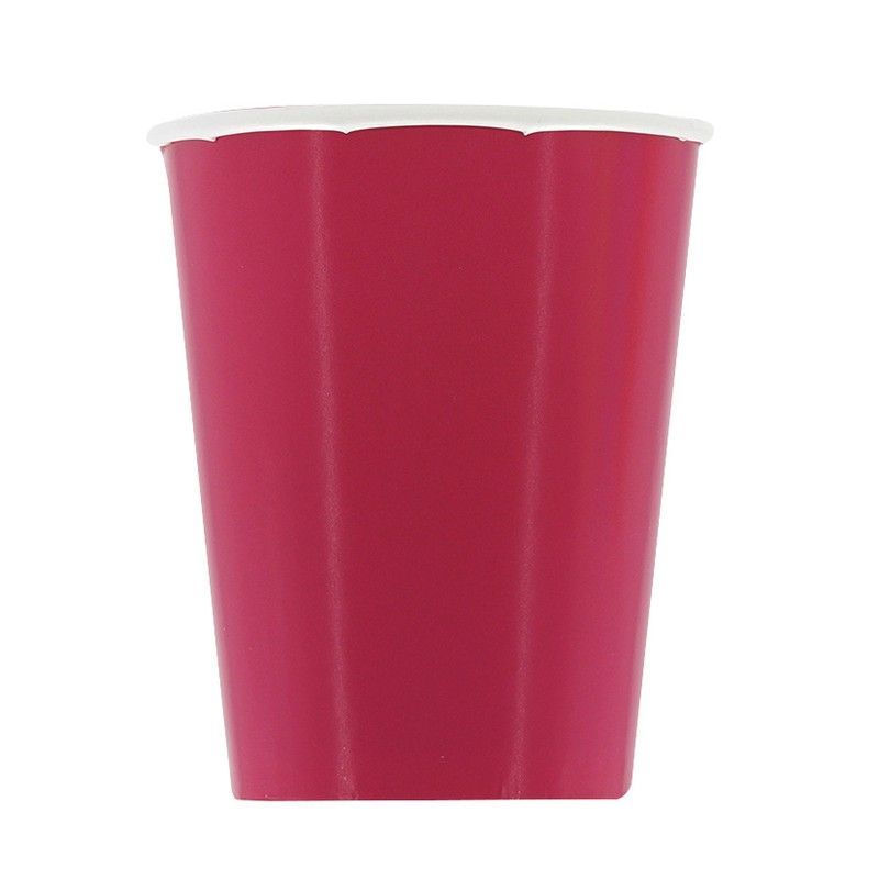 Display 20 Packs 12 Vasos Ct 25Cl. Rosa
