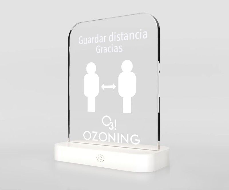 Dispositivo avisador de distancia