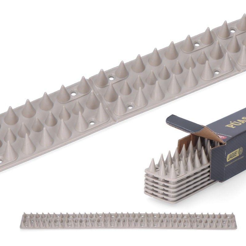 Disuasorio Para Gatos. Pack De 6 Unid. 50cm Color Piedra