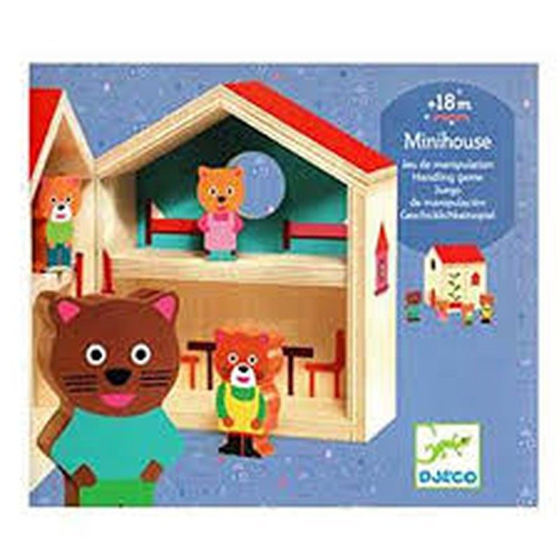 Djeco Edad Minihouse Bebés y Primera Infancia