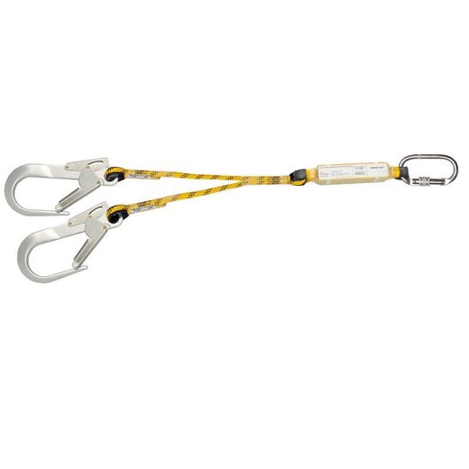 DOBLE Cuerda 1,72 m absorbedor+80113J (2 uds)+80112J (1 ud)