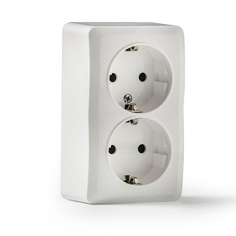 Doblebase Tt Lateral Superficie 16A-250V