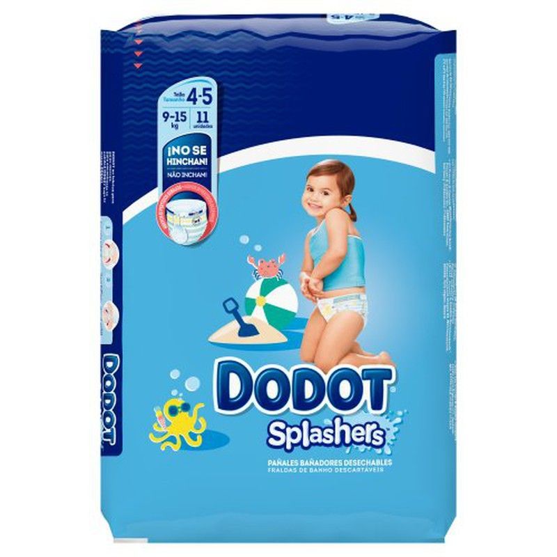 Dodot Splashers (T/4) 11 Unid 9-15Kg