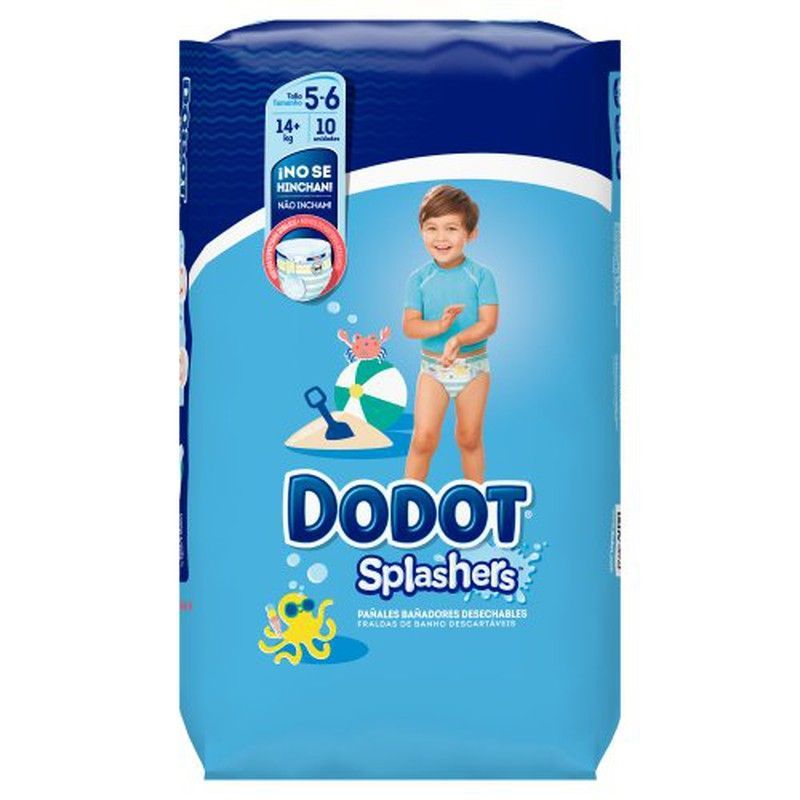 Dodot Splashers (T/5) 10 Unid + 14Kg