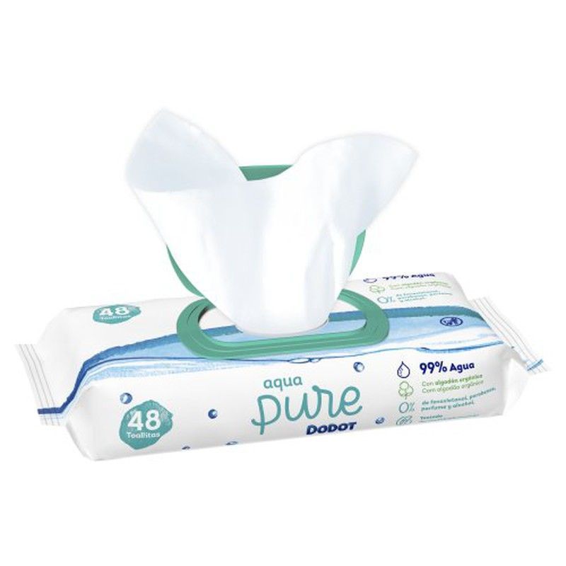 Dodot Toallitas Aqua Pure (48) C/Tapa
