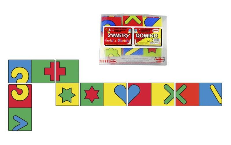 Dominó gigante de simetría