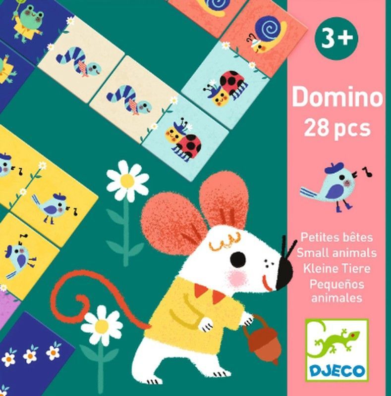 Domino pequeños animales Djeco
