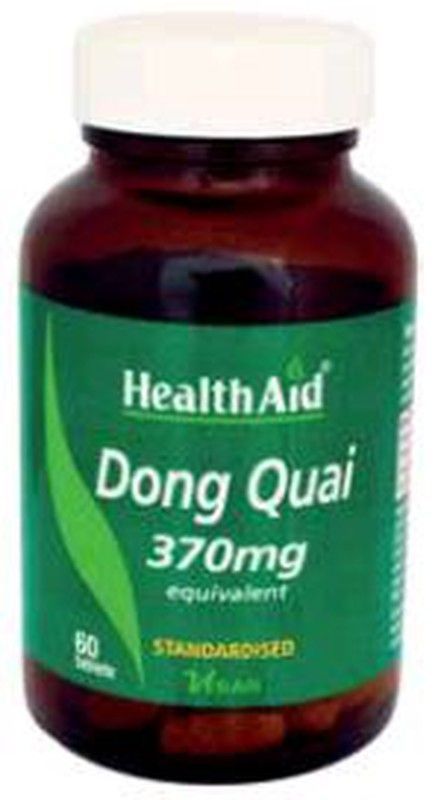 Dong Quai (Angelica Sinensis) 370mg 60 Comprimidos Health Aid