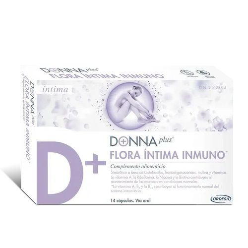 Donna Plus flora íntima inmuno 14 cápsulas