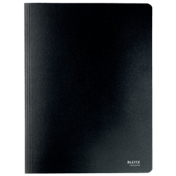 Dosier fástener de cartón Leitz Recycle con mecanismo metálico. 100% reciclable. DIN A4, negro