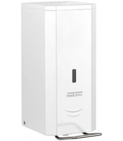 Dosificador de jabón líquido palanca Acero inox AISI 304 Epoxi Blanco DJP0034 Mediclinics