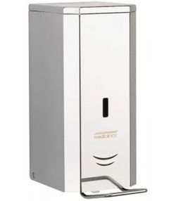 Dosificador de jabón líquido palanca Acero inox AISI 304 Epoxi Brillante DJP0034C Mediclinics