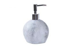 Dosificador efecto cemento gris redondo resina