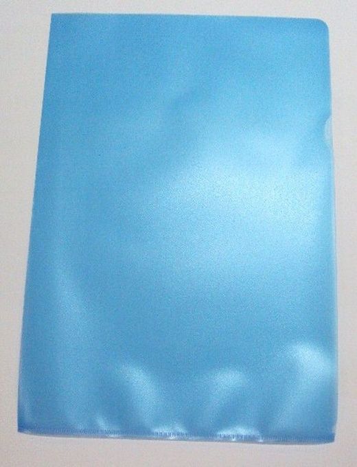 Dossier color Fº c/uñero, azul