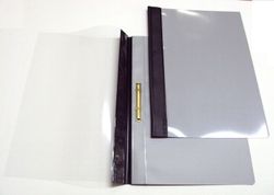 Dossier con fastener, Negro